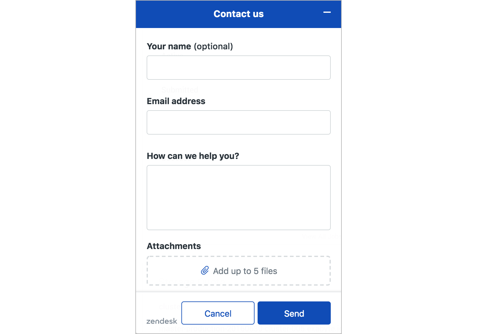 Support Widget support-widget